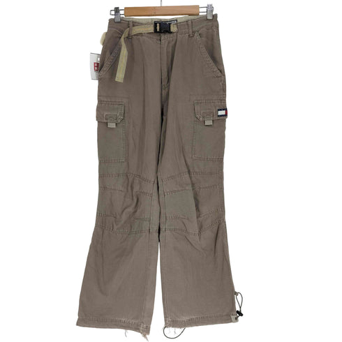 トミーヒルフィガー TOMMY HILFIGER 90-2000s 香港製 ロゴパッチ カーゴパンツ レディース  31